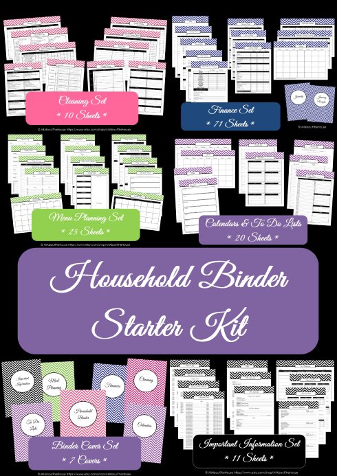 Household Binder Starter(13)
