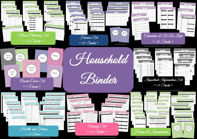 Household Binder - AllAboutTheHouse