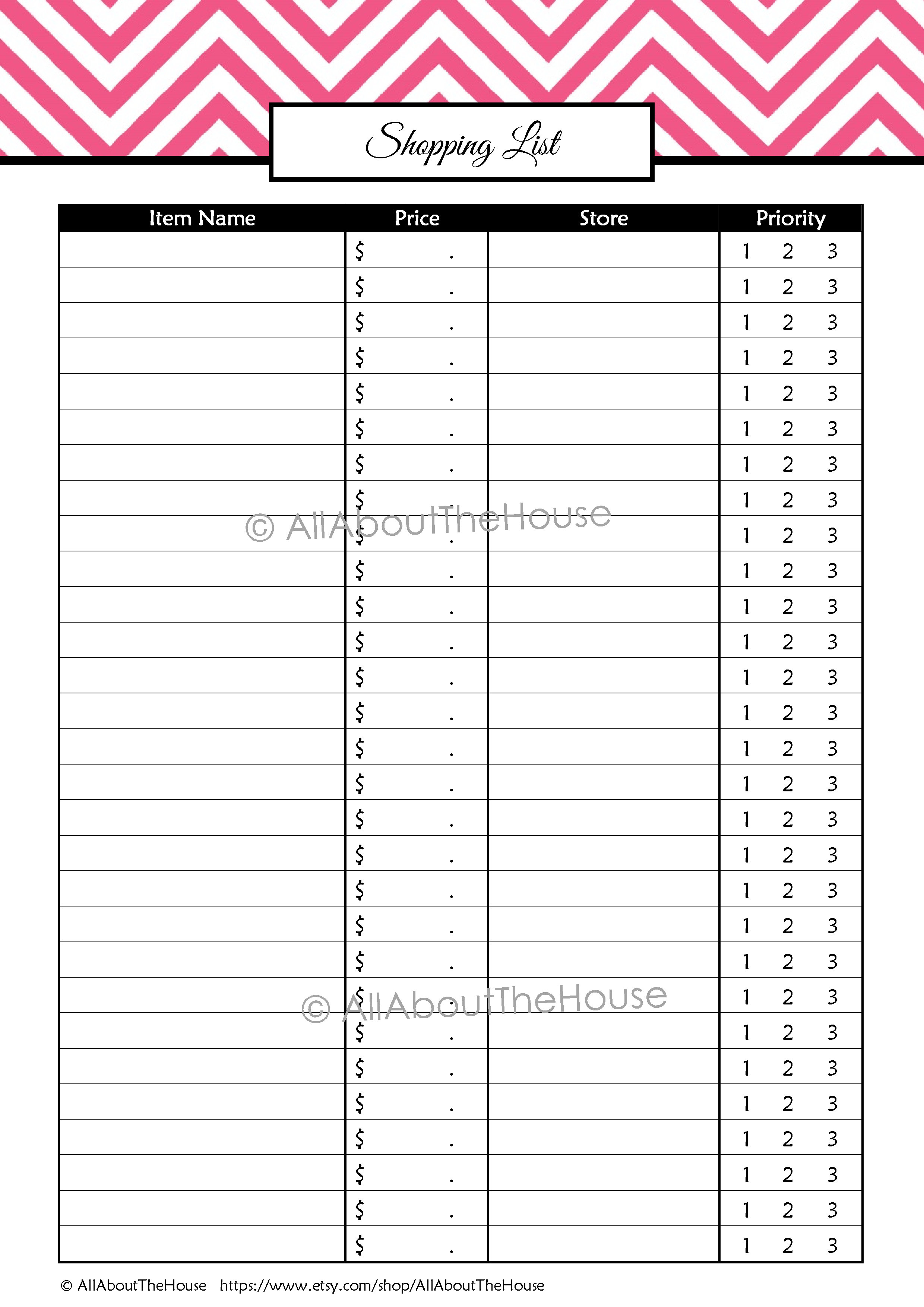 Craft Project Planner Printable Project Planner Printable